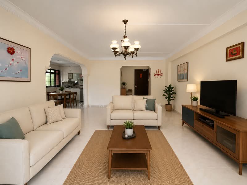 99A Lorong 2 Toa Payoh, 99A Lorong 2 Toa Payoh, 4 Bedrooms, 1,539 sqft, HDB Flat For Sale, by Kim Tham, 500061509 - Living Room - PropertyGuru.com.sg
