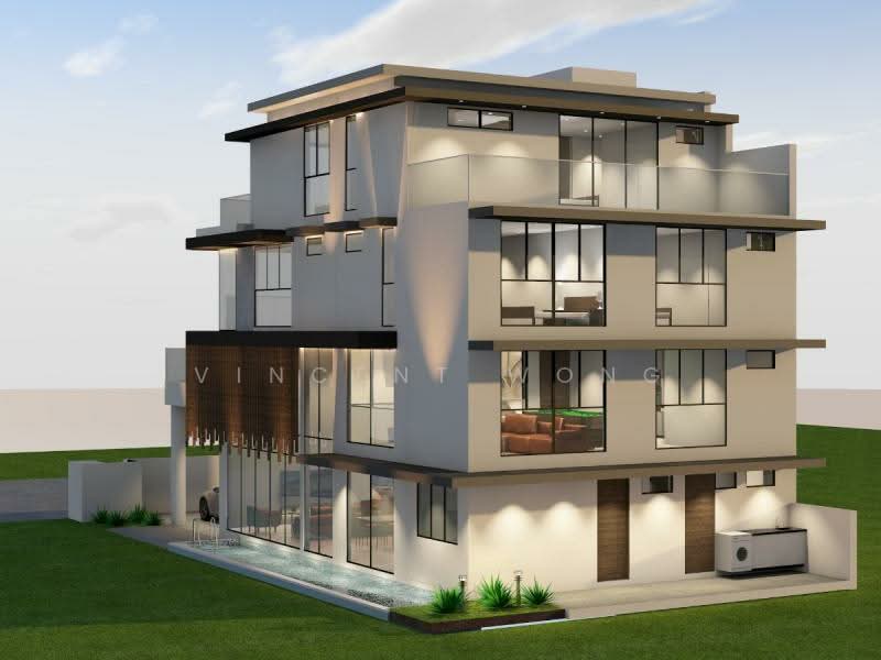 DISTRICT 15 FIDELIO STREET, OPERA ESTATE Semi-Detached House For Sale at S$ 8,980,000 | PropertyGuru Singapore - Exterior