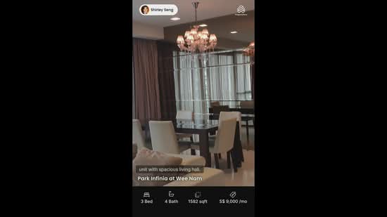 Park Infinia at Wee Nam, 2 Lincoln Road, 3 Bedrooms, 1,528 sqft, Condominium For Rent, by Shirley Seng, 500061631 - PropertyGuru.com.sg