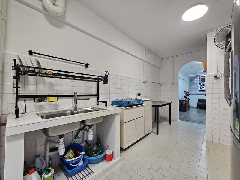 113 Yishun Ring Road, 113 Yishun Ring Road, 2 Bedrooms, 689 sqft, HDB Flat For Rent, by Ian Ho, 500061668 - Kitchen - PropertyGuru.com.sg