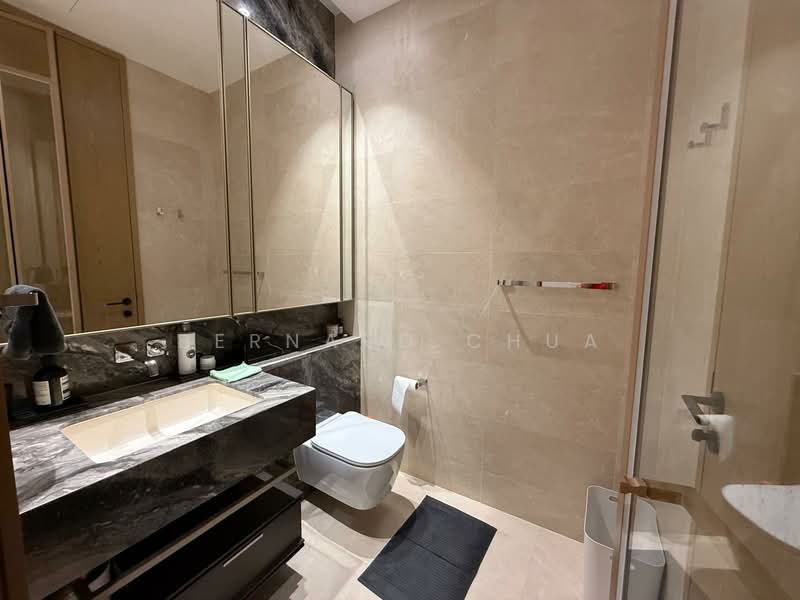 The Avenir, 8 River Valley Close, 2 Bedrooms, 807 sqft, Condominium For Rent, by Bernard Chua, 500061674 - Bathroom - PropertyGuru.com.sg