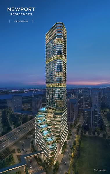 Newport Residences Apartment For Sale at S$ 8,280,000 | PropertyGuru Singapore - Exterior