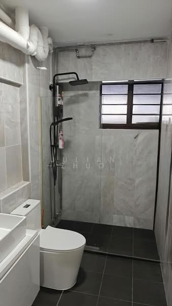 520 Woodlands Drive 14, 520 Woodlands Drive 14, 3 Bedrooms, 1,119 sqft, HDB Flat For Sale, by Julian Zhuo, 500061680 - Bathroom - PropertyGuru.com.sg