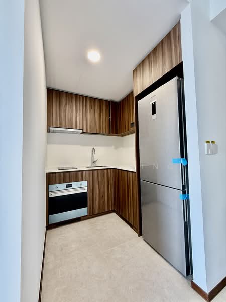 Lentor Modern, 3 Lentor Central, 2 Bedrooms, 678 sqft, Condominium For Rent, by Shan Tsing, 500061690 - Kitchen - PropertyGuru.com.sg