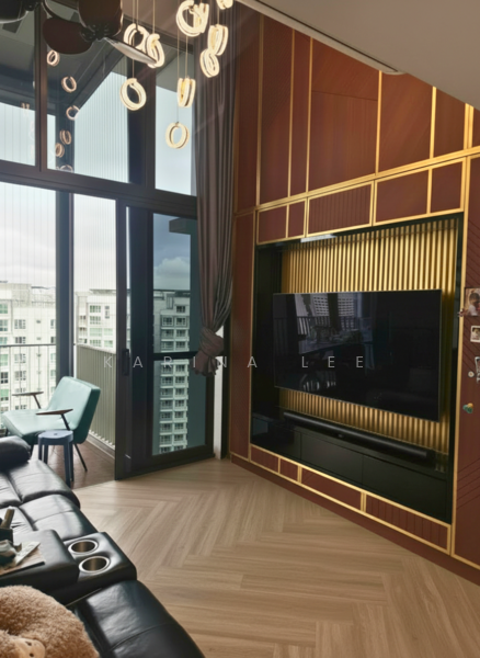 Twin Waterfalls Executive Condominium For Sale at S$ 2,200,000 | PropertyGuru Singapore - Living Room