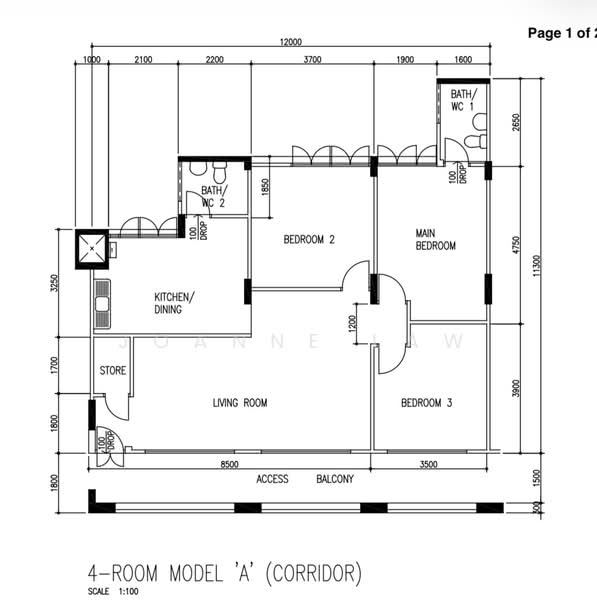 138 Bishan Street 12, 138 Bishan Street 12, Ang Mo Kio / Bishan / Thomson, 3 Bedrooms, 1,119 sqft, HDB Flat For Sale, by Joanne Law, 500061851 - PropertyGuru.com.sg