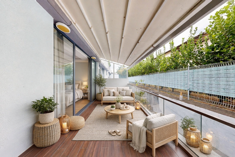 Modern Terrace with Pool and Lift near GCB Chestnut area (D23) Terraced House For Sale at S$ 5,800,000 | PropertyGuru Singapore - Balcony