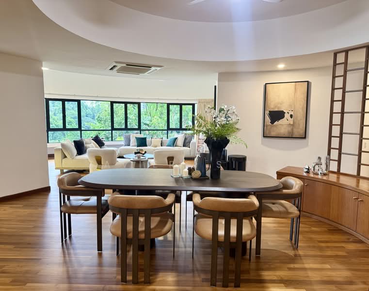 The Draycott Condominium For Sale at S$ 5,655,000 | PropertyGuru Singapore - Living Room