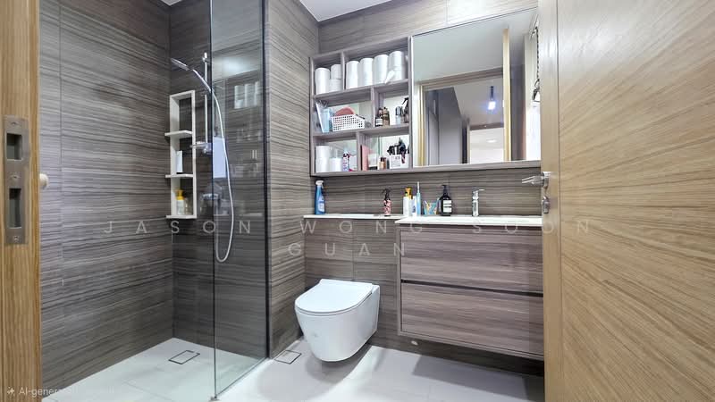 Coco Palms Condominium For Sale at S$ 1,328,000 | PropertyGuru Singapore - Master Bathroom