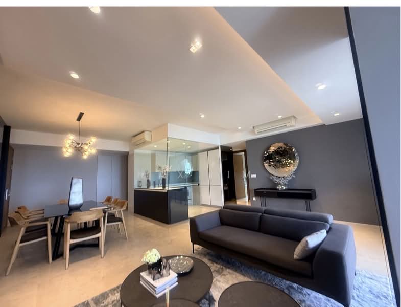 V on Shenton, 5 Shenton Way, 3 Bedrooms, 1,765 sqft, Condominium For Rent, by Max Lim, 500061985 - Living Room - PropertyGuru.com.sg