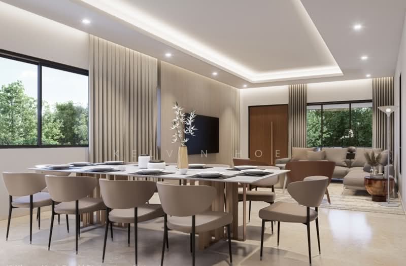 Kheam Hock Road, Trevose Cres Detached House For Sale at S$ 18,000,000 | PropertyGuru Singapore - Dining Room