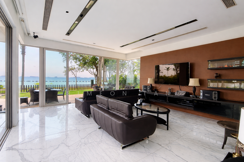 Sentosa Cove Detached House For Sale at S$ 20,000,000 | PropertyGuru Singapore - Living Room