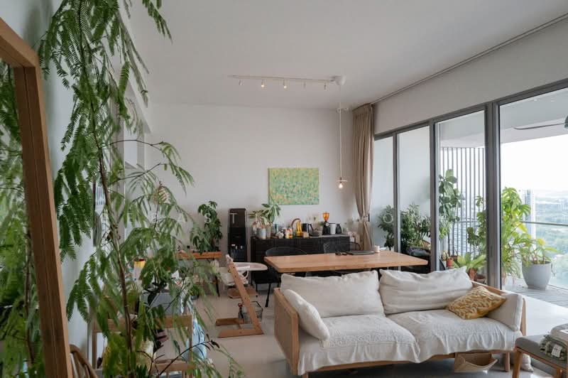 Ascentia Sky, 1 Alexandra View, 3 Bedrooms, 1,475 sqft, Apartment For Rent, by Sebastian Wong, 500062151 - Living Room - PropertyGuru.com.sg