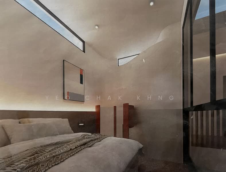 ⭐️⭐️Landed7772@ D20 Sembawang Hills Brand New inter Terraced House For Sale at S$ 6,400,000 | PropertyGuru Singapore - Bedroom