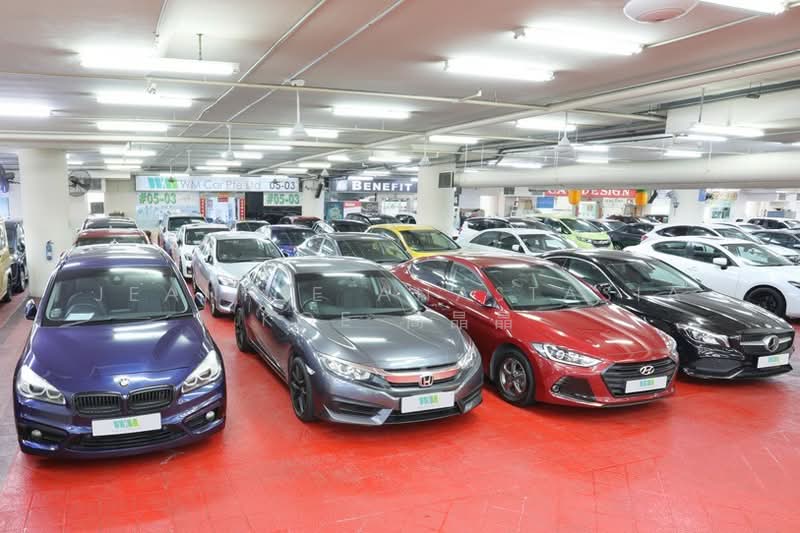 Automobile Megamart, 61 Ubi Avenue 2, 2,992 sqft, Light Industrial (B1) For Sale, by Jeannie Anastasia Koe 高晶晶, 500062198 - Car Park - CommercialGuru.com.sg