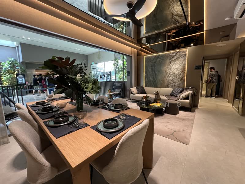 River Modern Condominium For Sale at S$ 3,231,000 | PropertyGuru Singapore - Living Room