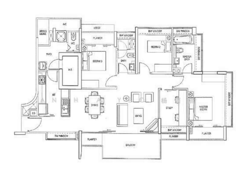 The Parc Condominium, 3 West Coast Walk, 3 Bedrooms, 1,421 sqft, Condominium For Rent, by Anthea Yeo 杨丽娇, 500062256 - PropertyGuru.com.sg