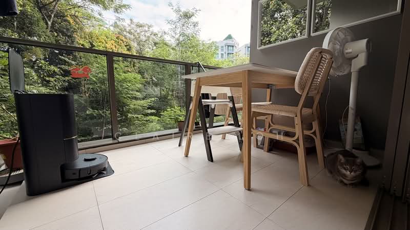 Forett at Bukit Timah, 34B Toh Tuck Road, 2 Bedrooms, 721 sqft, Condominium For Rent, by Claire Loh, 500062296 - Balcony - PropertyGuru.com.sg