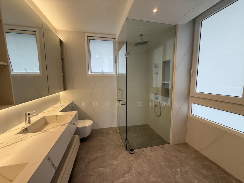 Brand New 5-Storey Corner Terrace Near CHIJ & TAONAN Primary Corner Terrace For Sale at S$ 9,200,000 | PropertyGuru Singapore - Master Bathroom