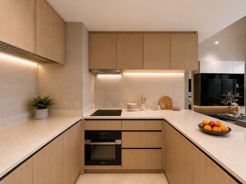 Newly Renovated Brand New Freehold Unit Selling Cheap in D15!, East Coast / Marine Parade, 4 Bedrooms, 1,389 sqft, Condominium For Sale, by Tan Shi Kai, 500062396 - Dry Kitchen - PropertyGuru.com.sg