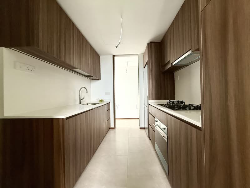 Lentor Modern, 3 Lentor Central, 3 Bedrooms, 1,109 sqft, Condominium For Rent, by Joey Lim, 500062432 - Kitchen - PropertyGuru.com.sg