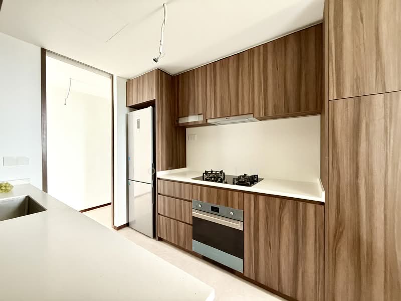Lentor Modern, 3 Lentor Central, 3 Bedrooms, 1,109 sqft, Condominium For Rent, by Joey Lim, 500062432 - Kitchen - PropertyGuru.com.sg