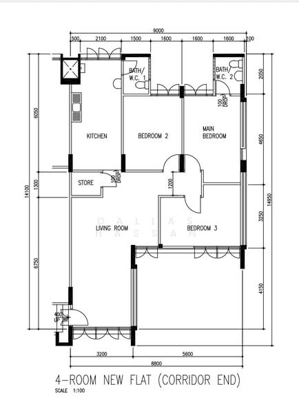 126 Bukit Batok Central, 126 Bukit Batok Central, 3 Bedrooms, 1,001 sqft, HDB Flat For Sale, by Dallas Hassan, 500062438 - PropertyGuru.com.sg