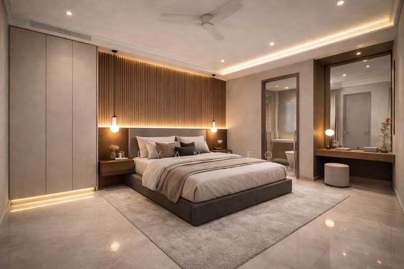 Carpmael Road / Onan Road / Crane Road / Haig Road Terraced House For Sale at S$ 5,150,000 | PropertyGuru Singapore - Bedroom - impression 