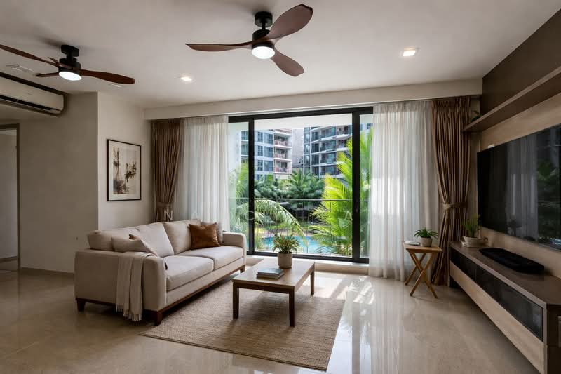 The Criterion, 1 Yishun Street 51, 4 Bedrooms, 1,249 sqft, Executive Condominium For Sale, by Nancy Tan, 500062472 - Living Room - PropertyGuru.com.sg