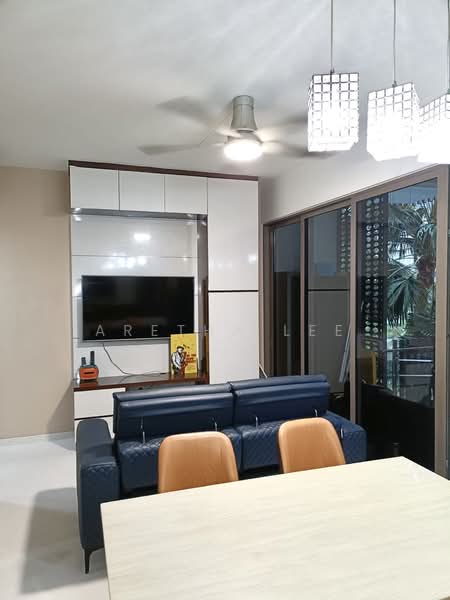 The Inflora, 51 Flora Drive, 3 Bedrooms, 1,033 sqft, Condominium For Rent, by Aretha Lee, 500062477 - Living Room - PropertyGuru.com.sg