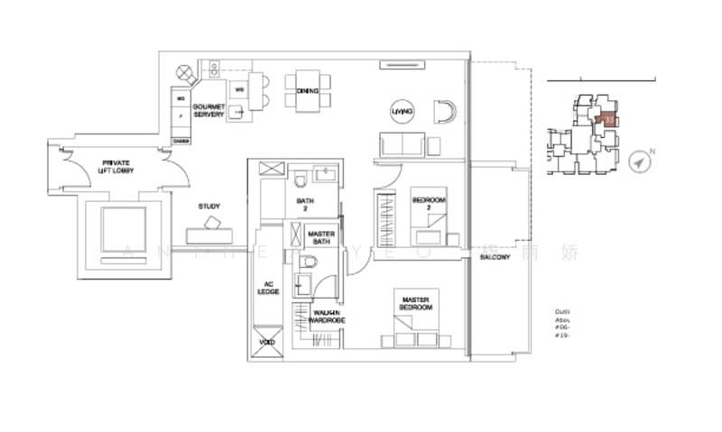 Marina One Residences, 23 Marina Way, 2 Bedrooms, 1,163 sqft, Condominium For Rent, by Anthea Yeo 杨丽娇, 500062479 - PropertyGuru.com.sg