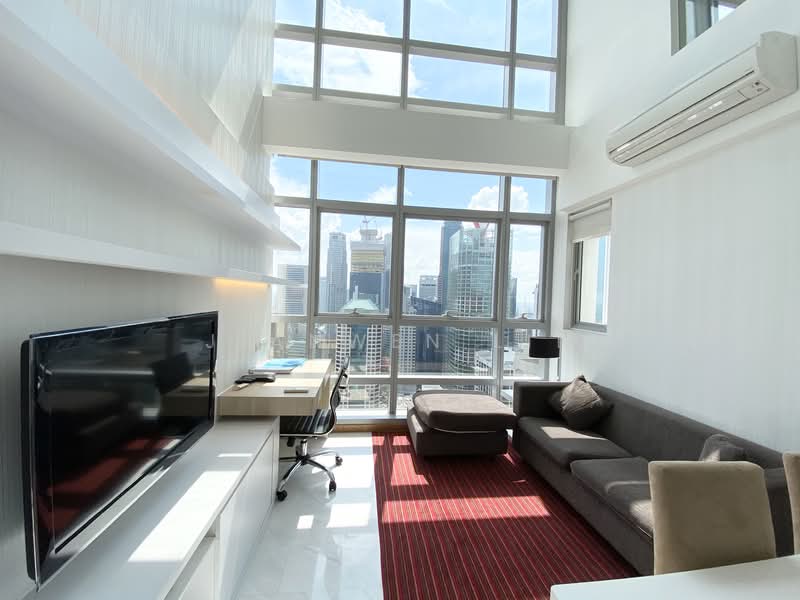The Clift, 21 McCallum Street, 1 Bedroom, 764 sqft, Apartment For Rent, by JIANWEN LIN, 500062544 - Living Room - PropertyGuru.com.sg