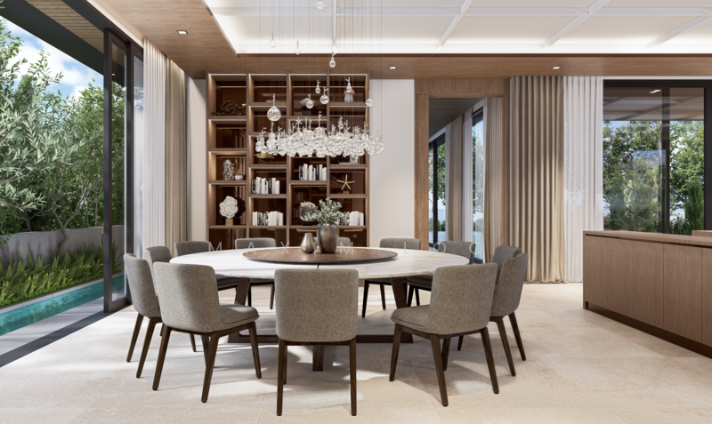 Future Brand New Luxury Home @ Ocean Drive Detached House For Sale at S$ 25,000,000 | PropertyGuru Singapore - Dining Room