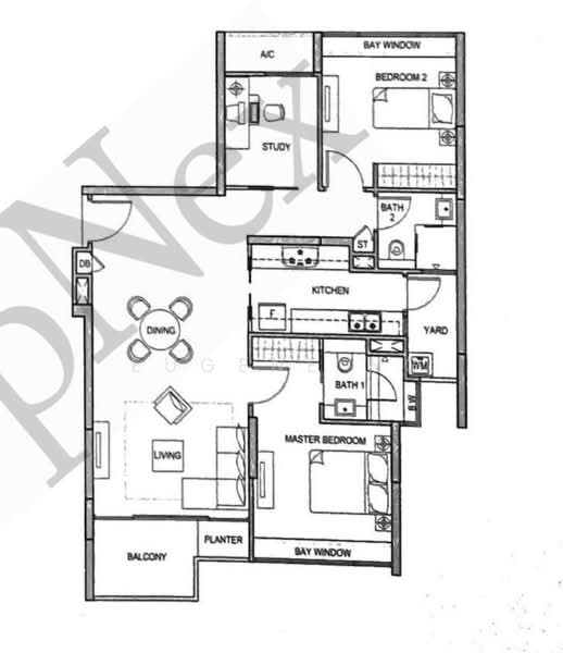 The Beacon Apartment For Sale at S$ 1,988,000 | PropertyGuru Singapore