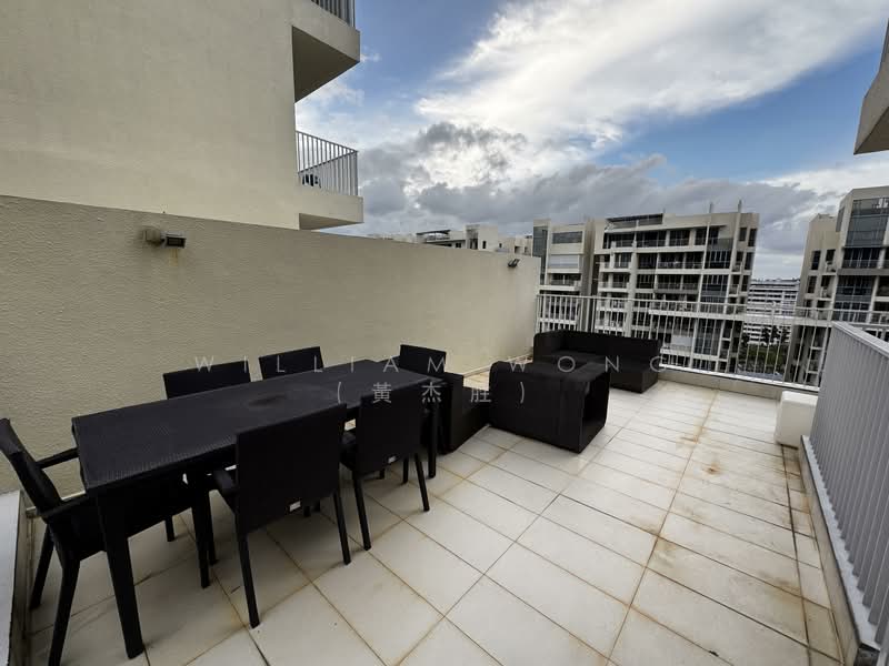 Bedok Residences, 26 Bedok North Drive, 1 Bedroom, 980 sqft, Condominium For Rent, by William Wong (黃杰胜), 500062621 - Balcony - PropertyGuru.com.sg