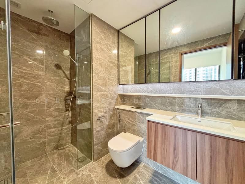 Lentor Modern, 7 Lentor Central, 2 Bedrooms, 732 sqft, Condominium For Rent, by Terence Chua Kai Lun, 500062623 - Bathroom - PropertyGuru.com.sg