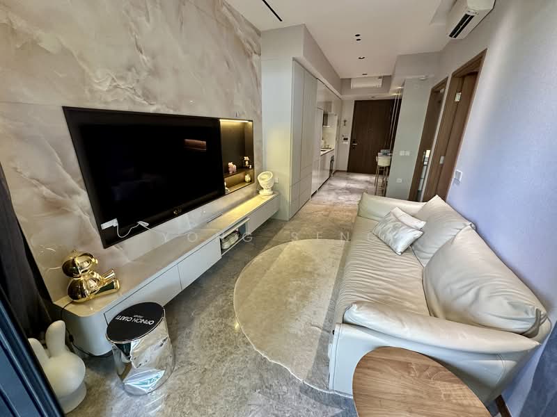 Fourth Avenue Residences Condominium For Sale at S$ 1,380,000 | PropertyGuru Singapore - Living Room