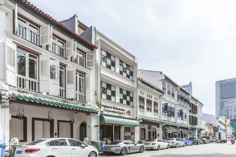 Amoy Street Shophouse, Amoy Street / Telok Ayer Street, 1,000 sqft, Shop / Shophouse For Rent, by Bryan Chiew, 500062725 - Exterior - CommercialGuru.com.sg