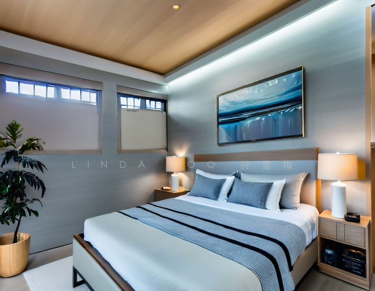 657A Jurong West Street 65 HDB Flat For Sale at S$ 599,000 | PropertyGuru Singapore - Common Bedroom (Virtually staged)