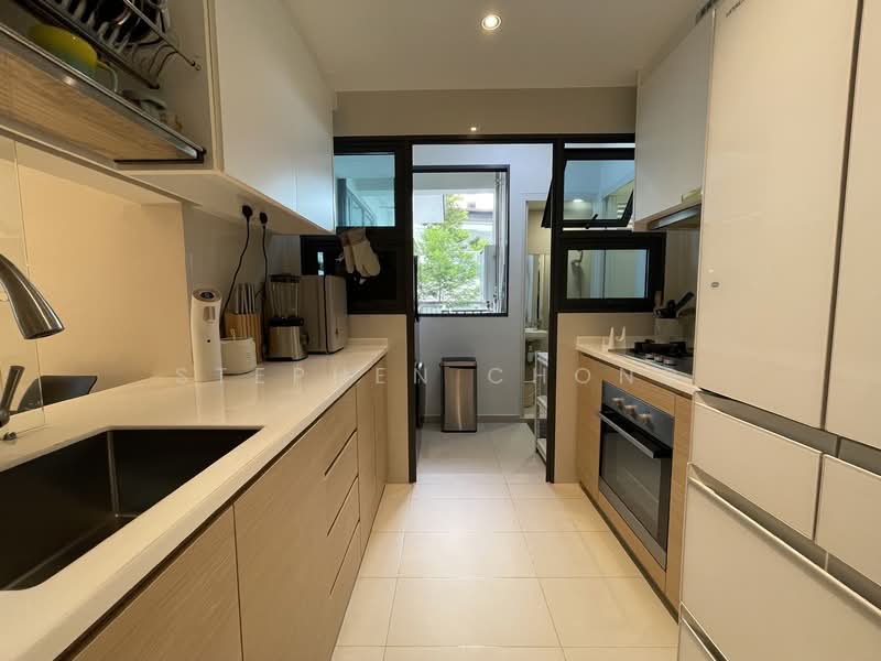 Treasure at Tampines Condominium For Sale at S$ 1,860,000 | PropertyGuru Singapore - Kitchen Yard Store WC