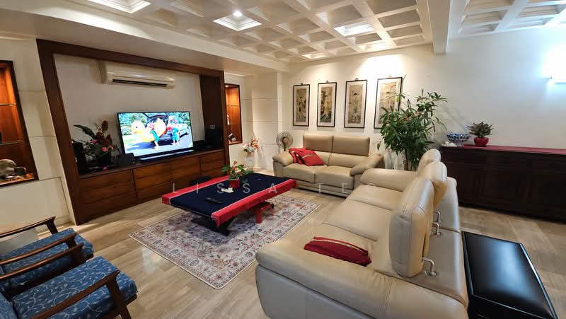 Faber Garden Condominium, 10 Angklong Lane, 4 Bedrooms, 2,723 sqft, Cluster House For Sale, by Lissa Teo, 500062754 - Living Room - PropertyGuru.com.sg