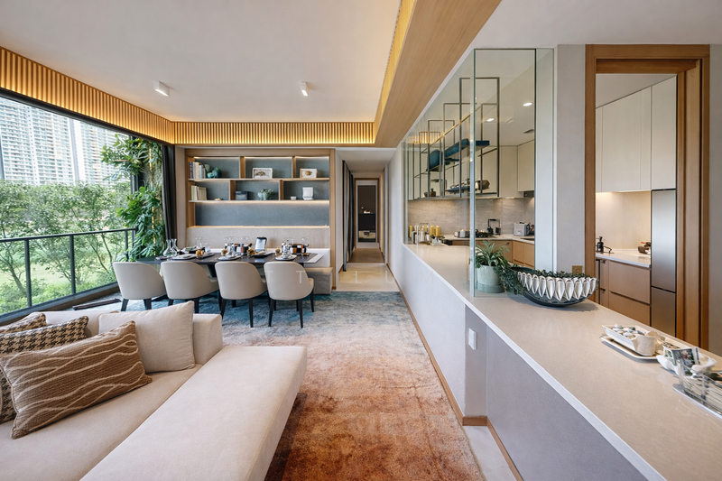 The Botany at Dairy Farm Condominium For Sale at S$ 2,895,000 | PropertyGuru Singapore - Living Room