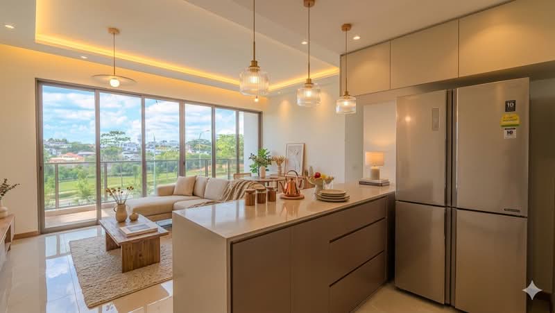 The Botany at Dairy Farm, 3 Dairy Farm Walk, 4 Bedrooms, 1,270 sqft, Condominium For Sale, by TT Lum, 500062757 - Living Room - PropertyGuru.com.sg
