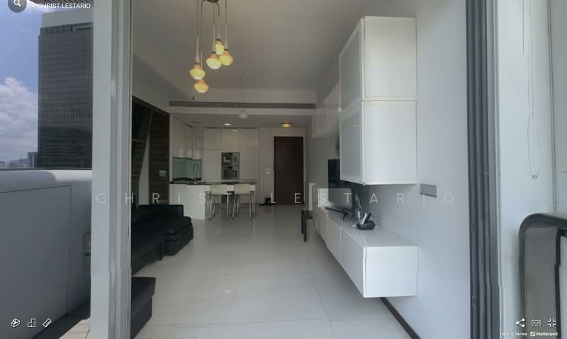 The Scotts Tower, 38 Scotts Road, 1 Bedroom, 646 sqft, Condominium For Rent, by Christ Lestario, 500062814 - Living Room - PropertyGuru.com.sg