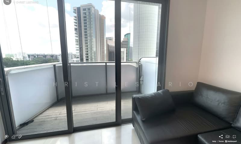 The Scotts Tower, 38 Scotts Road, 1 Bedroom, 646 sqft, Condominium For Rent, by Christ Lestario, 500062814 - Balcony - PropertyGuru.com.sg