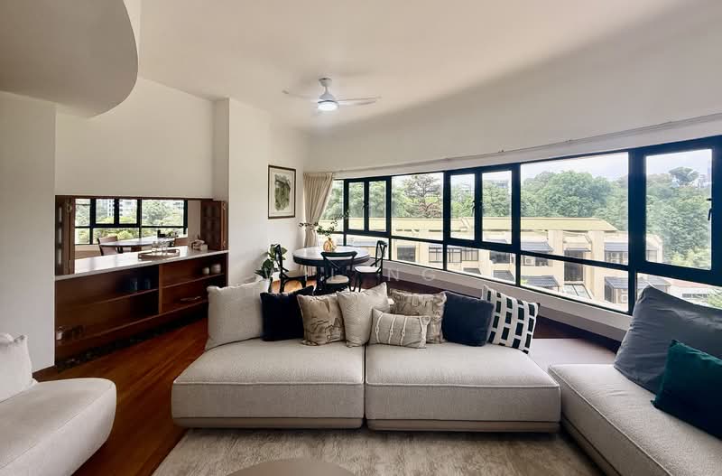 The Draycott Condominium For Sale at S$ 5,995,000 | PropertyGuru Singapore - Living Room