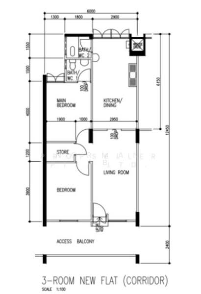 550 Ang Mo Kio Avenue 10 HDB Flat For Sale at S$ 407,000 | PropertyGuru Singapore