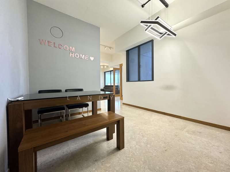 Cityscape at Farrer Park, 101 Mergui Road, 2 Bedrooms, 1,163 sqft, Condominium For Rent, by Landy Low, 500062868 - Dining Room - PropertyGuru.com.sg