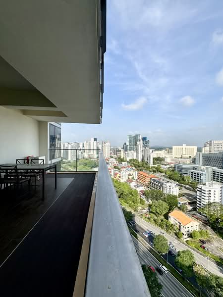 Cityscape at Farrer Park, 101 Mergui Road, 2 Bedrooms, 1,163 sqft, Condominium For Rent, by Landy Low, 500062868 - Balcony - PropertyGuru.com.sg