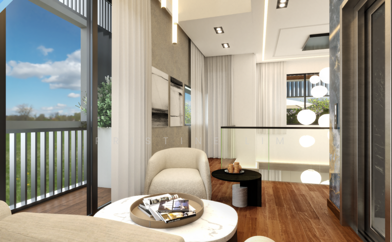 Lorong Melayu Corner Terrace For Sale at S$ 7,788,000 | PropertyGuru Singapore - Living Room